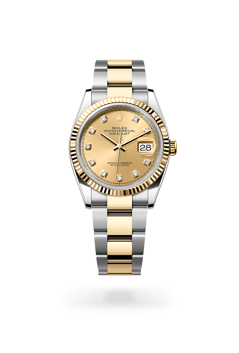 rolex Datejust in Yellow Rolesor - combination of Oystersteel and yellow gold,  - Walters & Hogsett