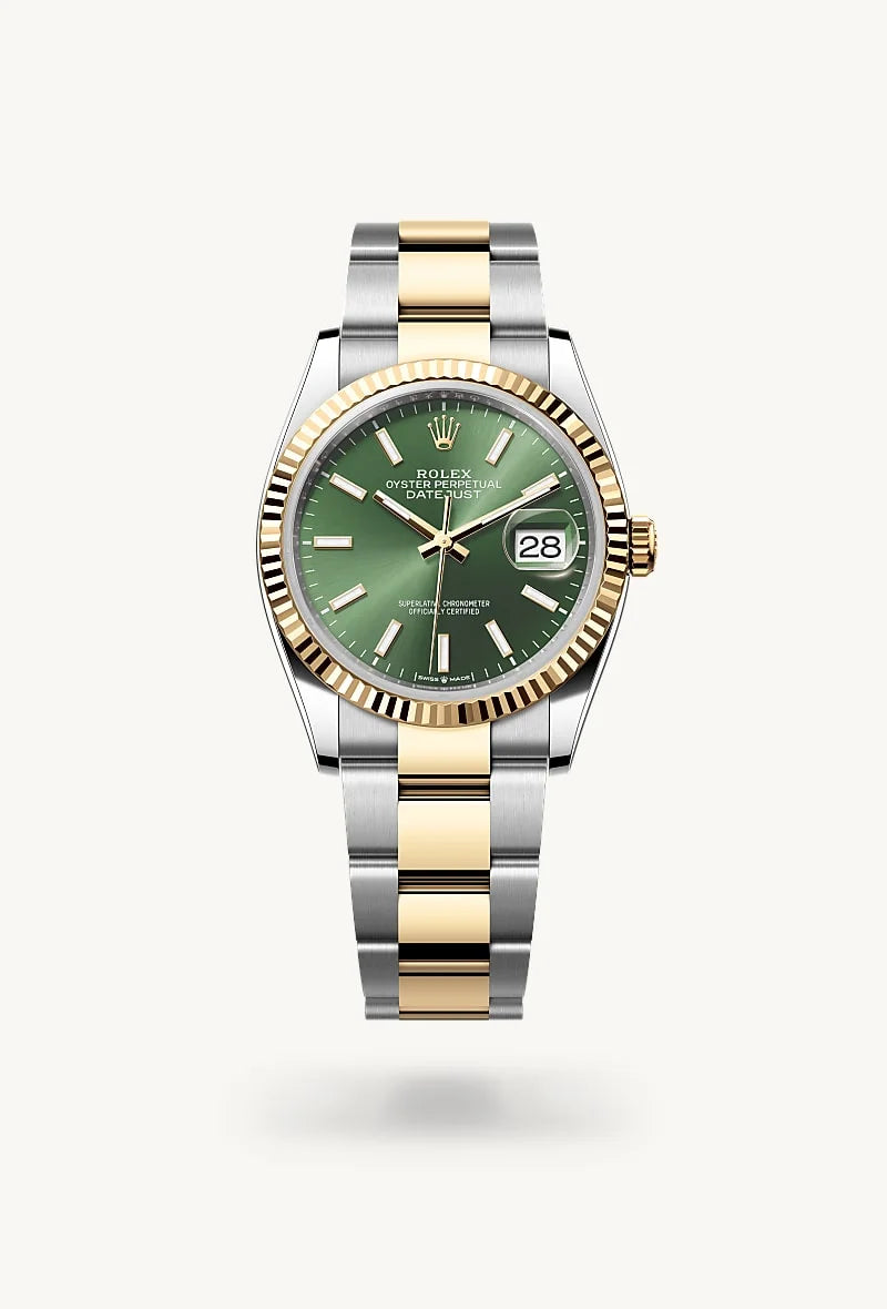 Rolex Datejust in Yellow Rolesor - combination of Oystersteel and yellow gold, M126233-0058 - Walters & Hogsett