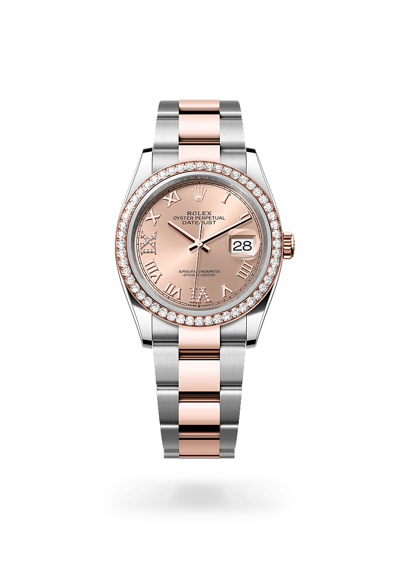 rolex Datejust in Everose Rolesor - combination of Oystersteel and Everose gold,  - Walters & Hogsett