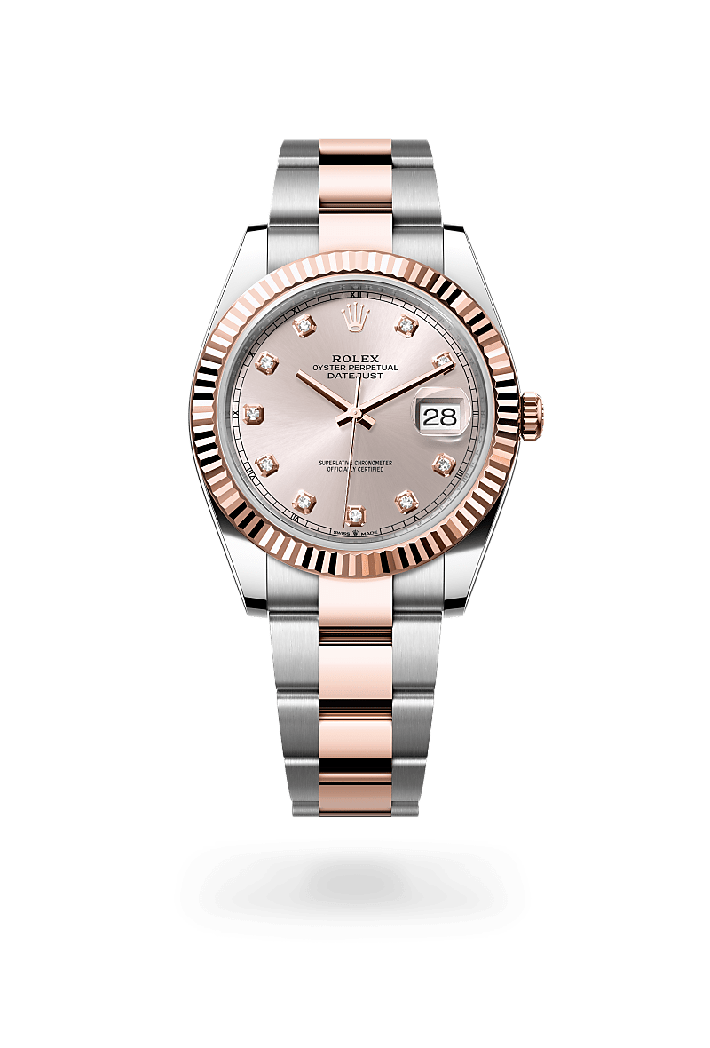 rolex Datejust in Everose Rolesor - combination of Oystersteel and Everose gold,  - Walters & Hogsett