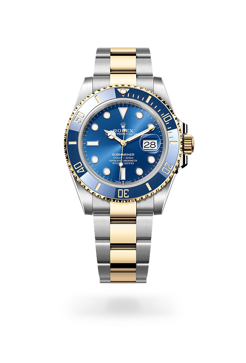 Rolex Submariner in Yellow Rolesor - combination of Oystersteel and yellow gold, M126613LB-0002 - Walters & Hogsett