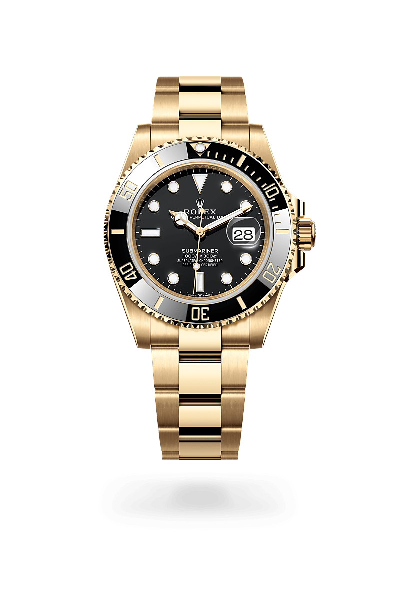 rolex Submariner in 18 kt yellow gold,  - Walters & Hogsett