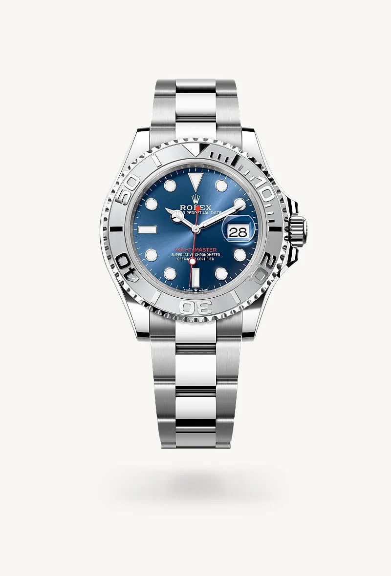 Rolex Yacht-Master in Rolesium - combination of Oystersteel and platinum, M126622-0002 - Walters & Hogsett