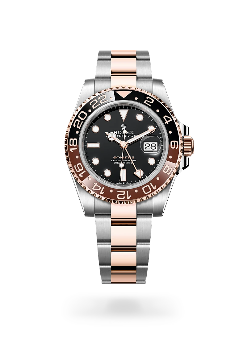 Rolex GMT-Master II in Everose Rolesor - combination of Oystersteel and Everose gold, M126711CHNR-0002 - Walters & Hogsett
