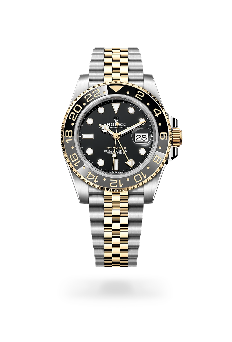 Rolex GMT-Master II in Yellow Rolesor - combination of Oystersteel and yellow gold, M126713GRNR-0001 - Walters & Hogsett