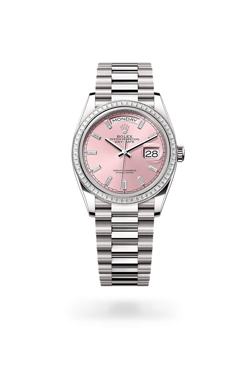 Rolex Day-Date in 18 kt white gold, M128399TBR-0029 - Walters & Hogsett
