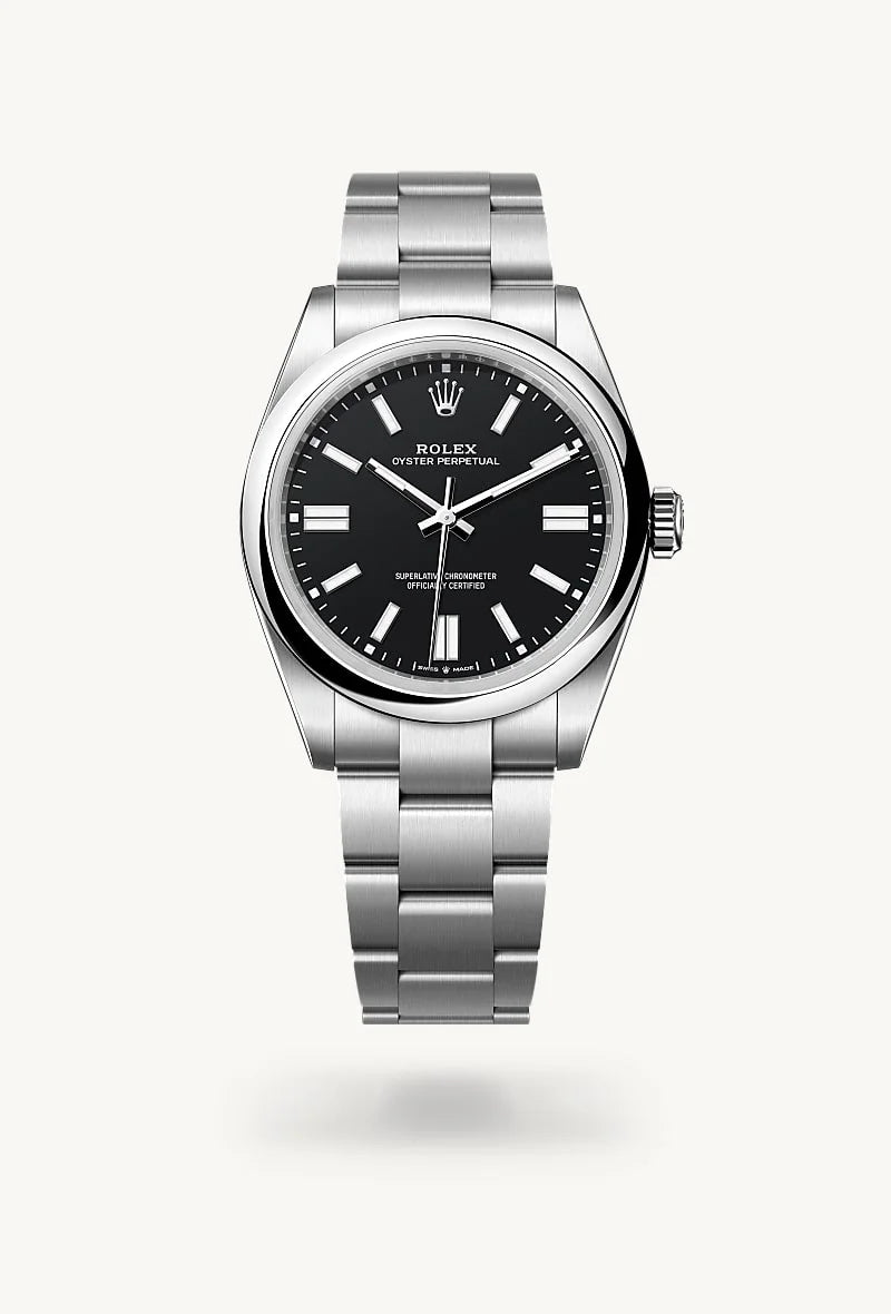 Rolex Oyster Perpetual in Oystersteel, M134300-0008 - Walters & Hogsett