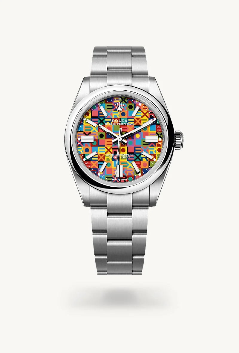 Rolex Oyster Perpetual in Oystersteel, M134300-0010 - Walters & Hogsett