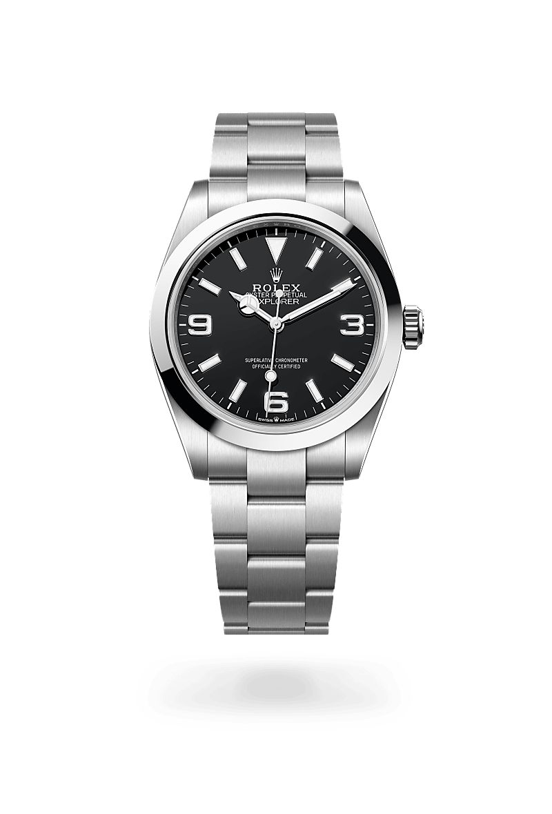 rolex Explorer in Oystersteel,  - Walters & Hogsett