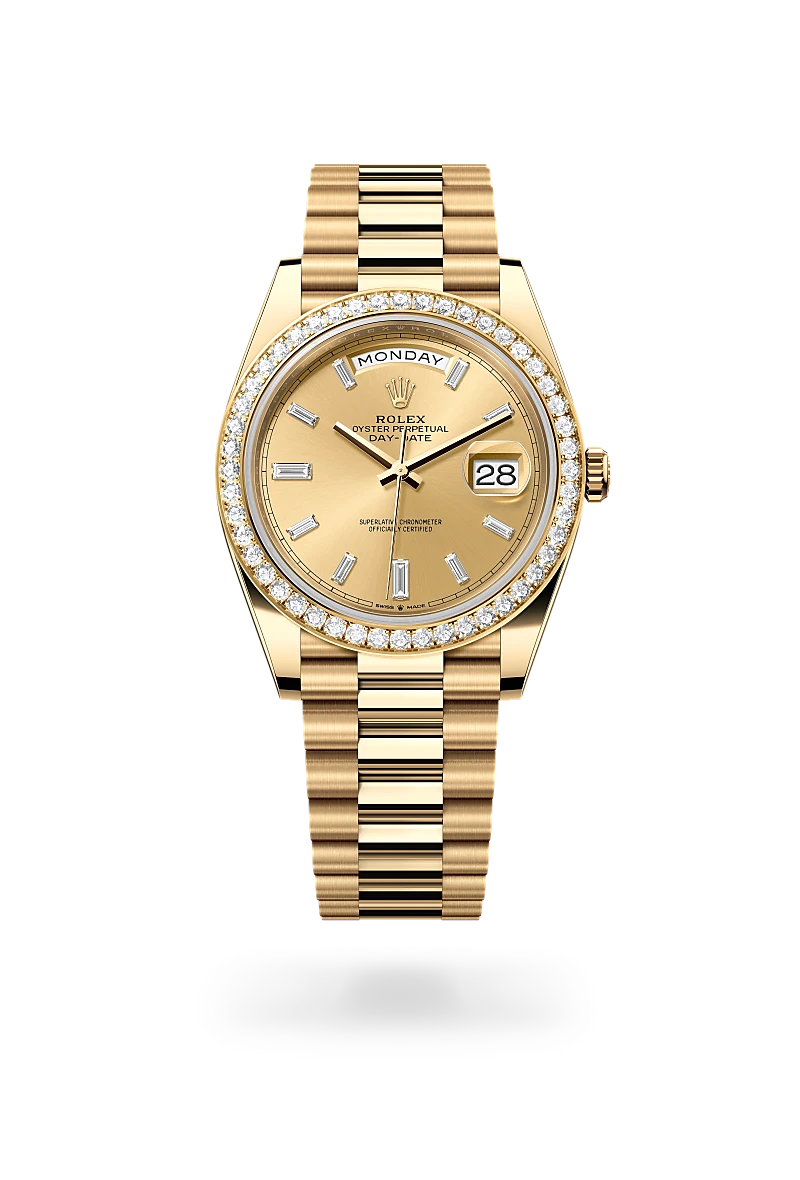 Rolex Day-Date in 18 kt yellow gold, M228348RBR-0002 - Walters & Hogsett