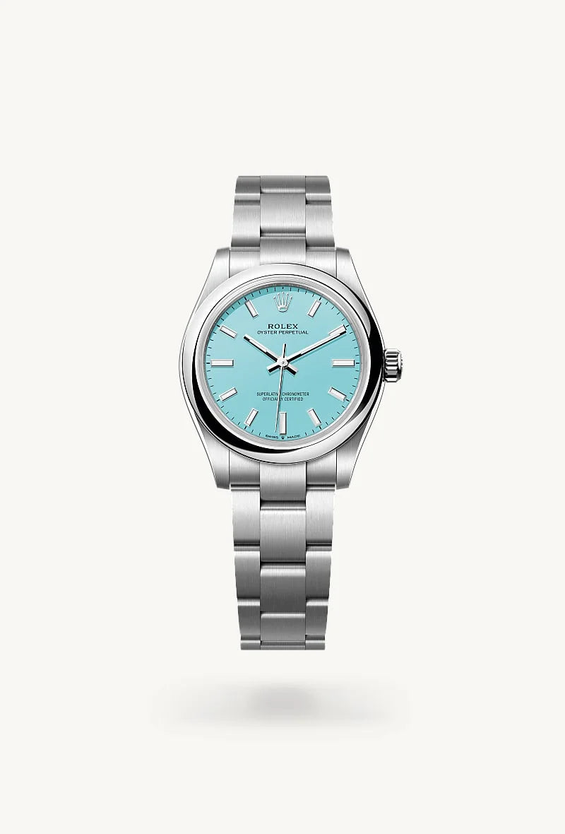 Rolex Oyster Perpetual in Oystersteel, M277200-0007 - Walters & Hogsett