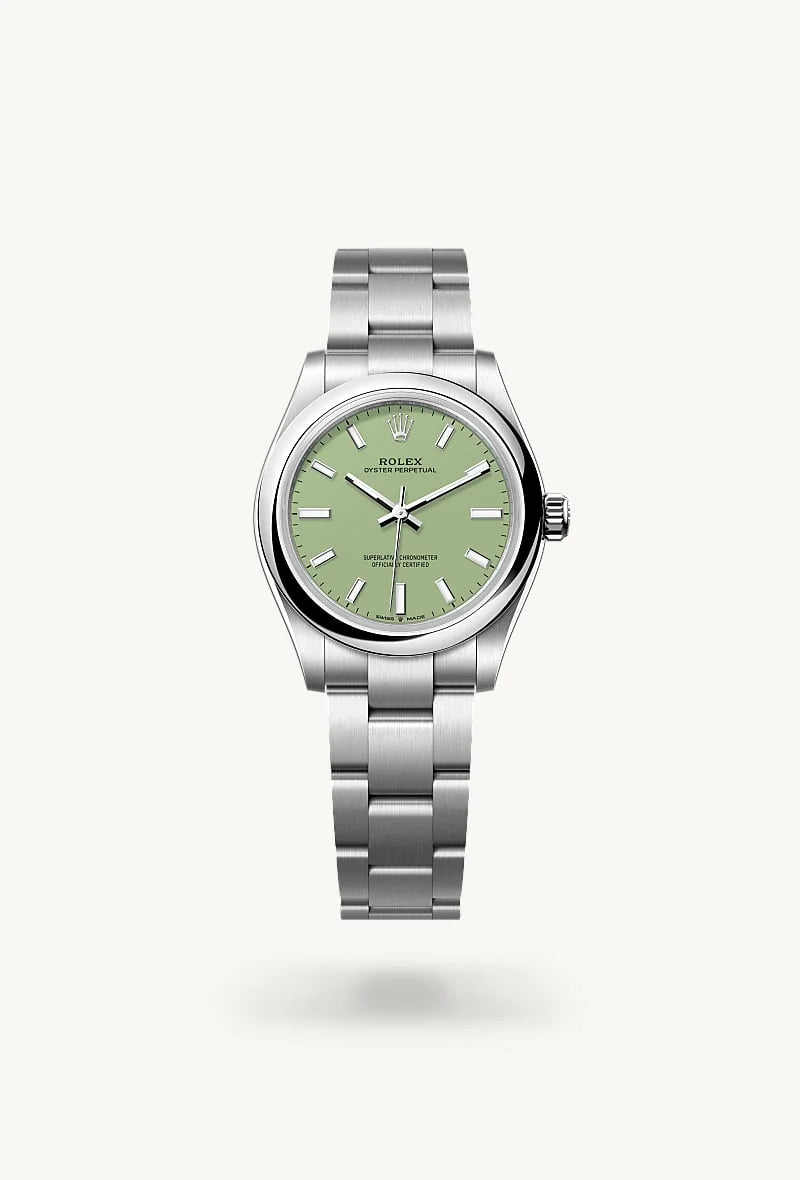Rolex Oyster Perpetual in Oystersteel, M277200-0012 - Walters & Hogsett