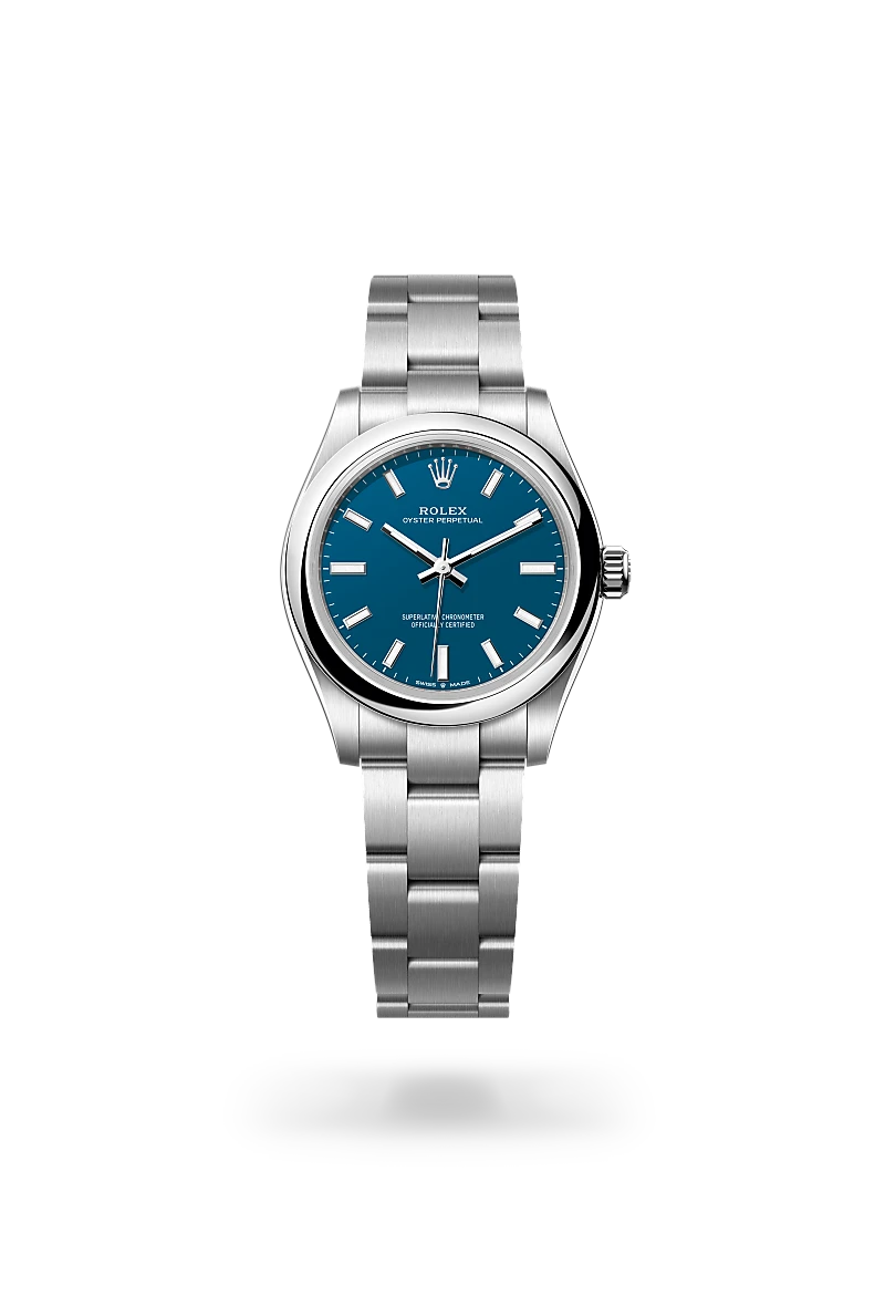 Rolex Oyster Perpetual in Oystersteel, M277200-0017 - Walters & Hogsett