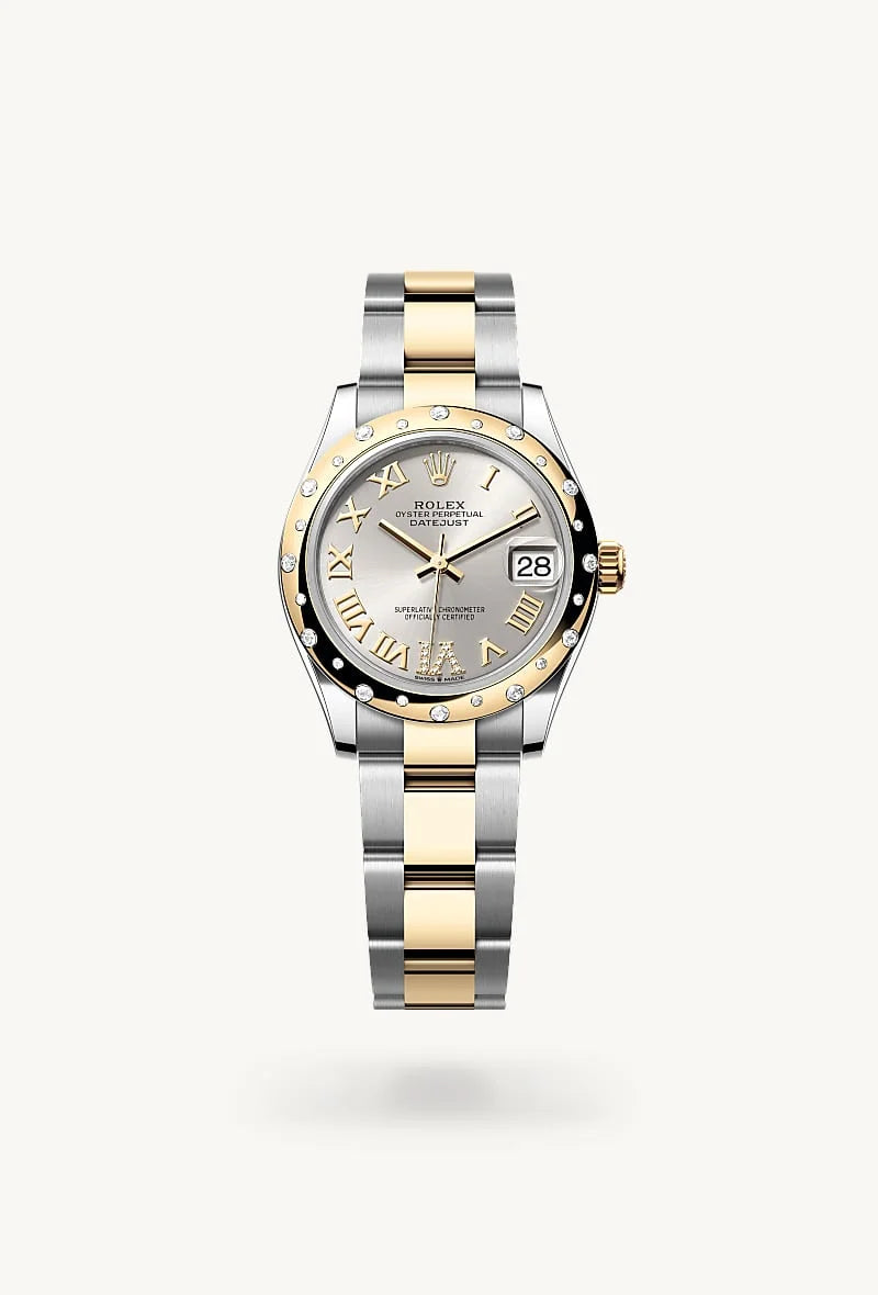 Rolex Datejust in Yellow Rolesor - combination of Oystersteel and yellow gold, M278343RBR-0003 - Walters & Hogsett