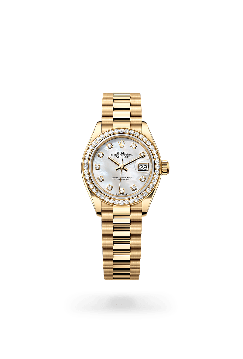 rolex Lady-Datejust in 18 kt yellow gold,  - Walters & Hogsett