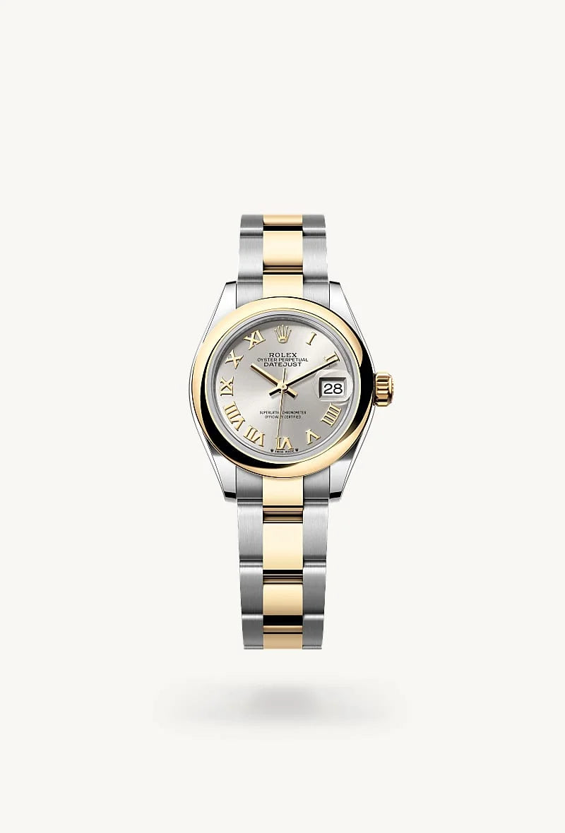 Rolex Lady-Datejust in Yellow Rolesor - combination of Oystersteel and yellow gold, M279163-0006 - Walters & Hogsett