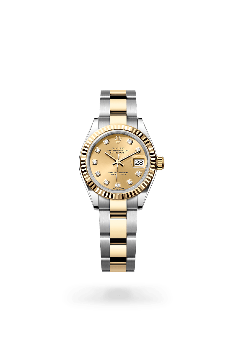 rolex Lady-Datejust in Yellow Rolesor - combination of Oystersteel and yellow gold,  - Walters & Hogsett