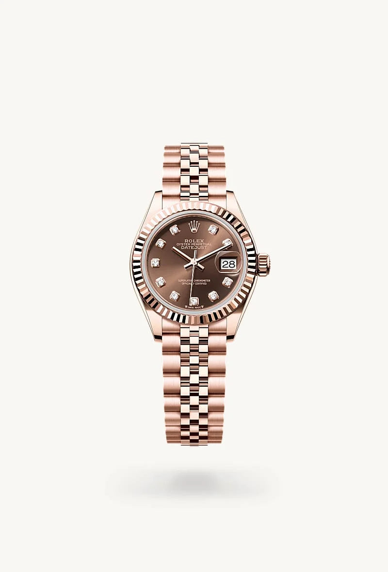 Rolex Lady-Datejust in 18 kt Everose gold, M279175-0010 - Walters & Hogsett