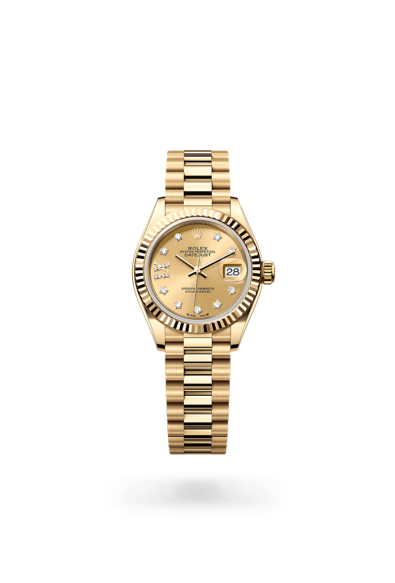 rolex Lady-Datejust in 18 kt yellow gold,  - Walters & Hogsett