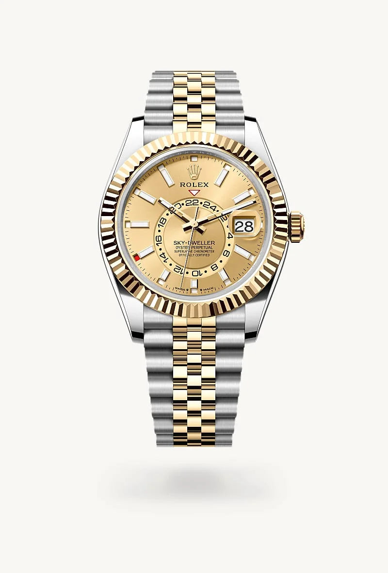 Rolex Sky-Dweller in Yellow Rolesor - combination of Oystersteel and yellow gold, M336933-0002 - Walters & Hogsett