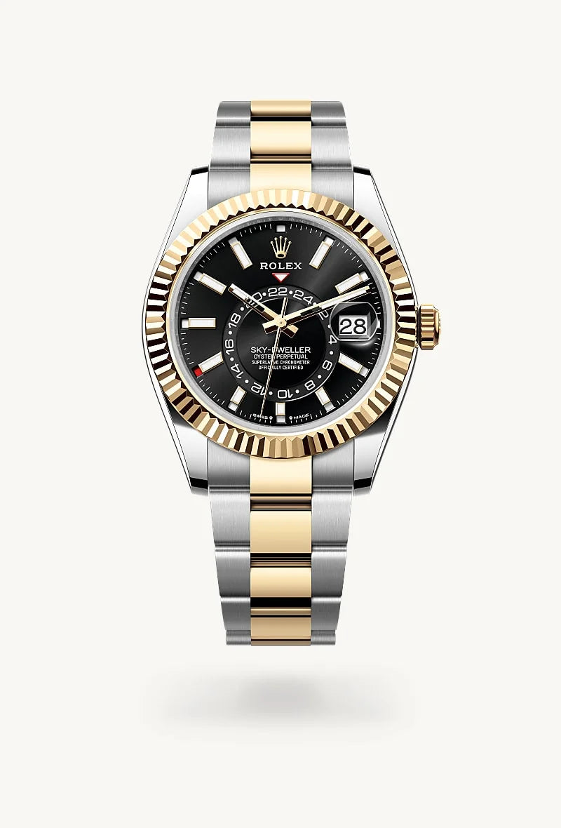 Rolex Sky-Dweller in Yellow Rolesor - combination of Oystersteel and yellow gold, M336933-0003 - Walters & Hogsett