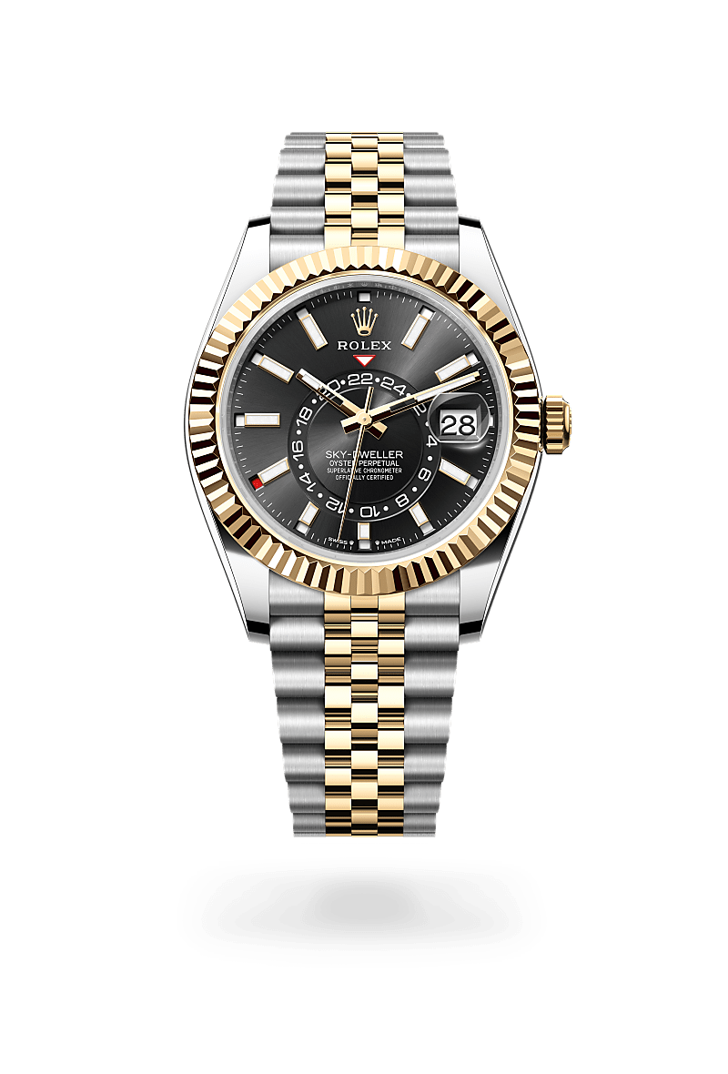 rolex Sky-Dweller in Yellow Rolesor - combination of Oystersteel and yellow gold,  - Walters & Hogsett