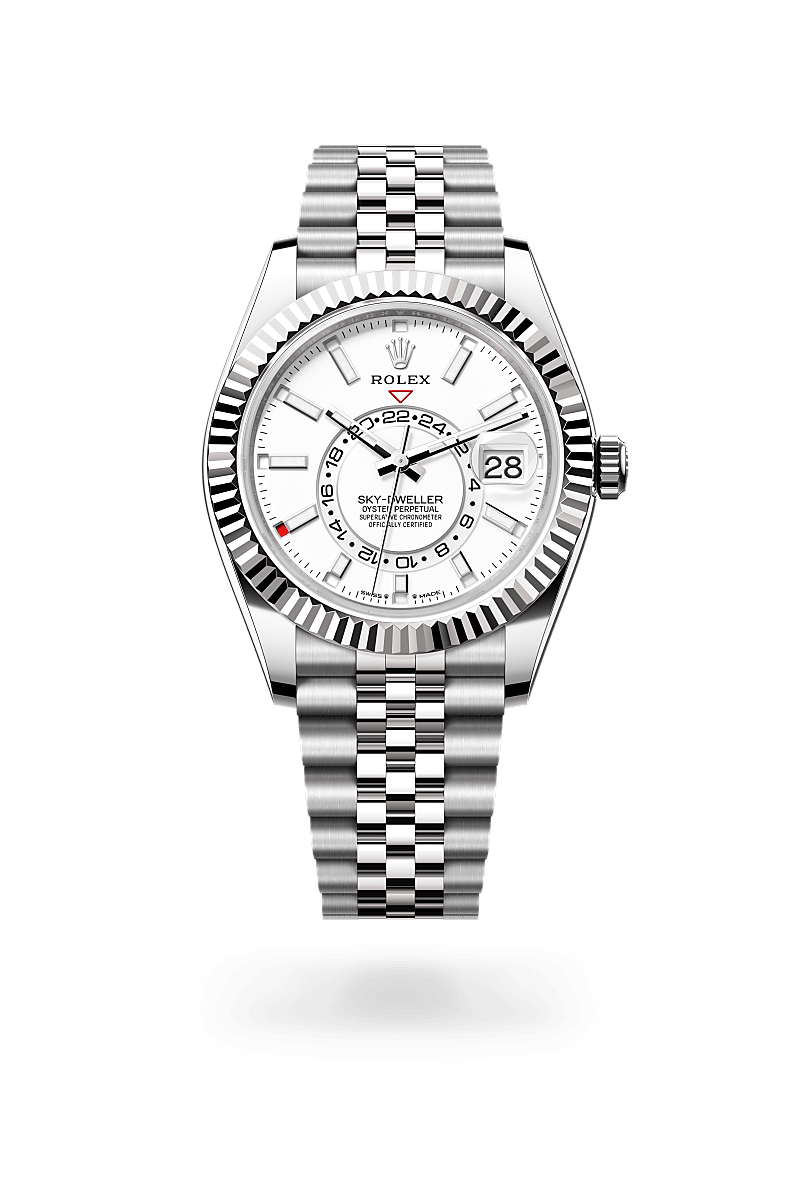 rolex Sky-Dweller in White Rolesor - combination of Oystersteel and white gold,  - Walters & Hogsett