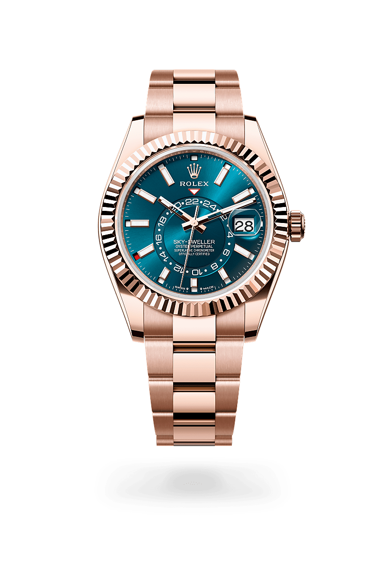 rolex Sky-Dweller in 18 kt Everose gold,  - Walters & Hogsett