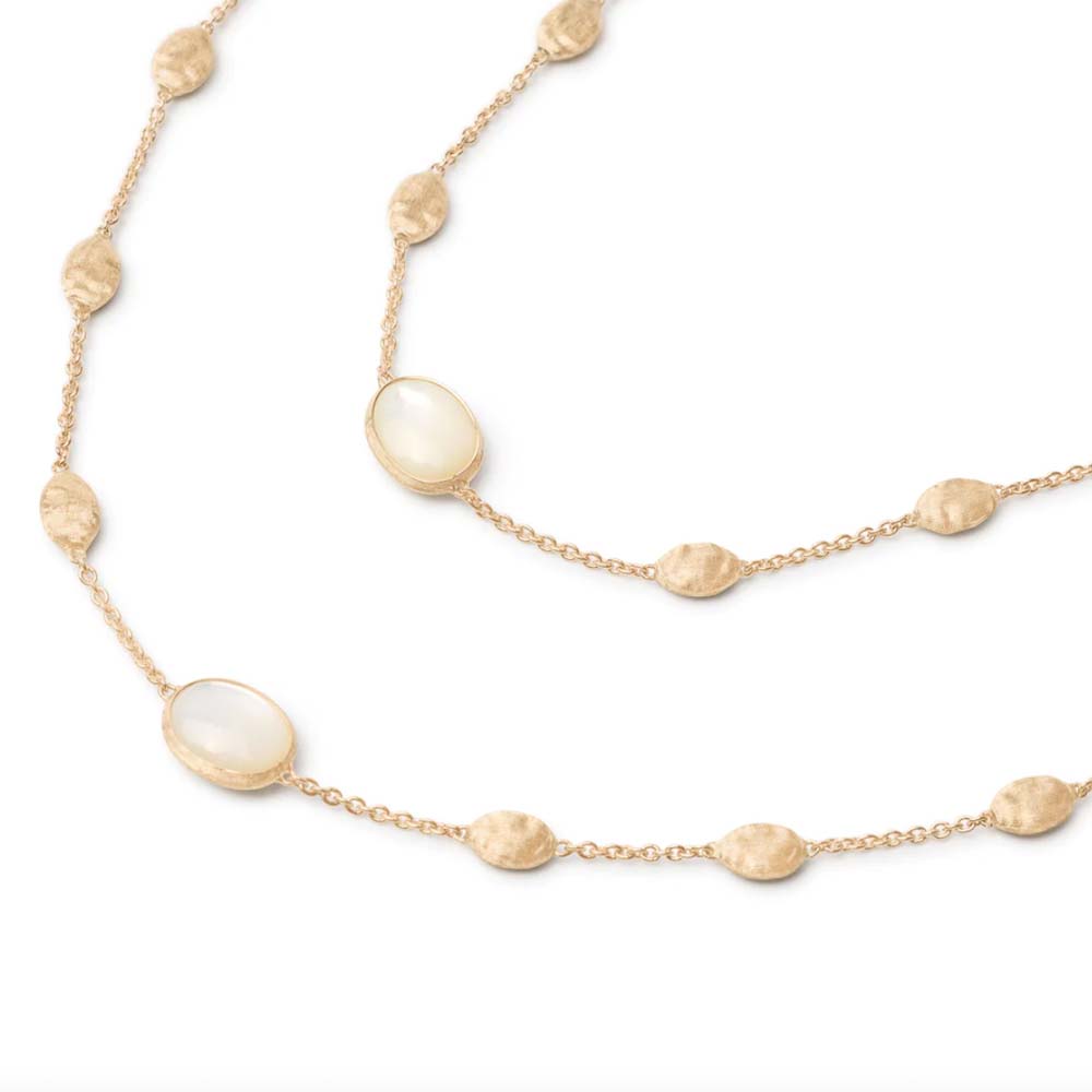 Mother of Pearl Long Necklace