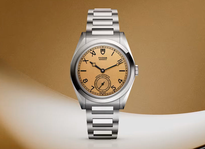 TUDOR Monarch watches at WALTERS & HOGSETT Jewelers in Boulder, CO