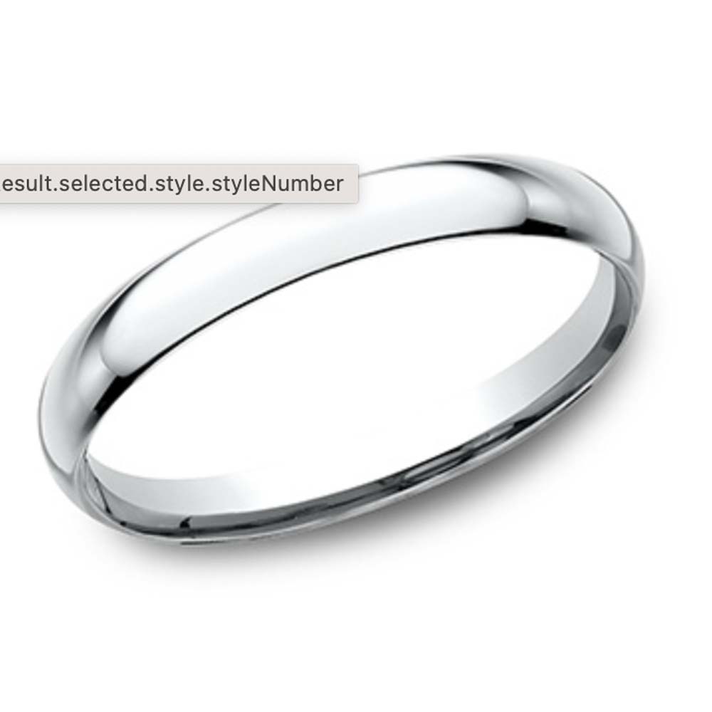 platinum wedding band