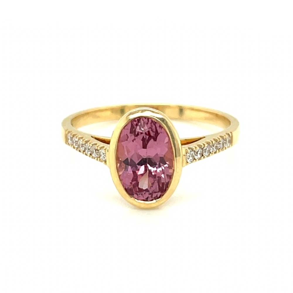 Oval Garnet Ring