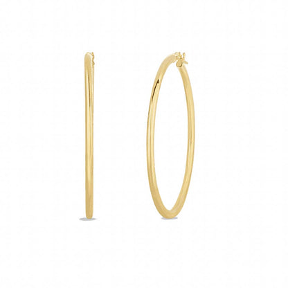 classic gold hoops