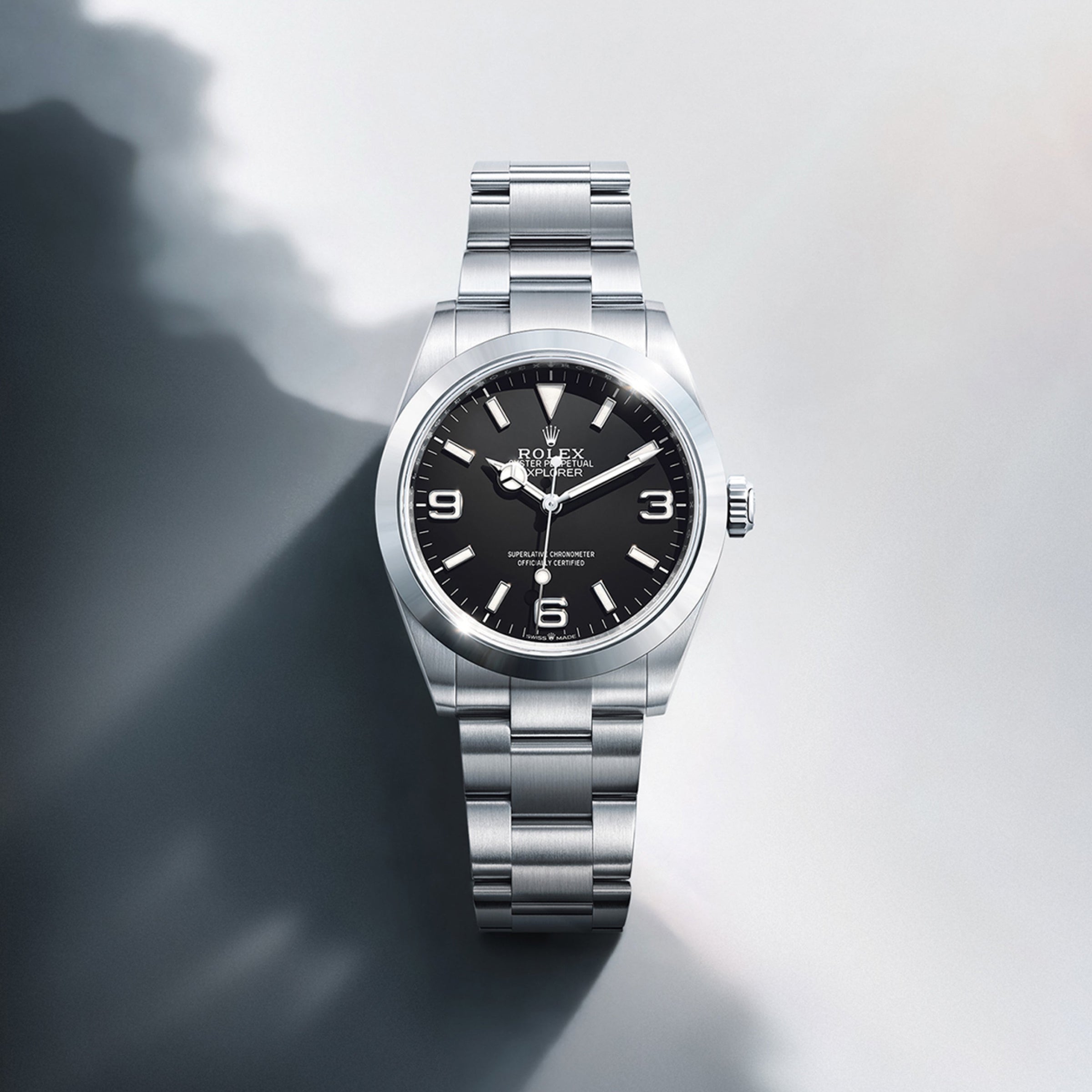 Rolex Explorer in Yellow Rolesor - combination of Oystersteel and yellow gold, M124273-0001 - Walters & Hogsett