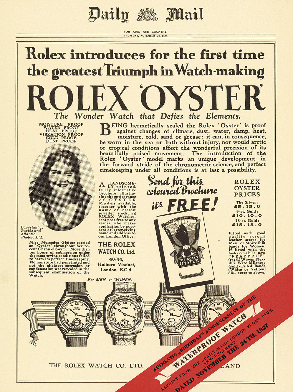 Official Rolex jeweler in Boulder - Walters & Hogsett