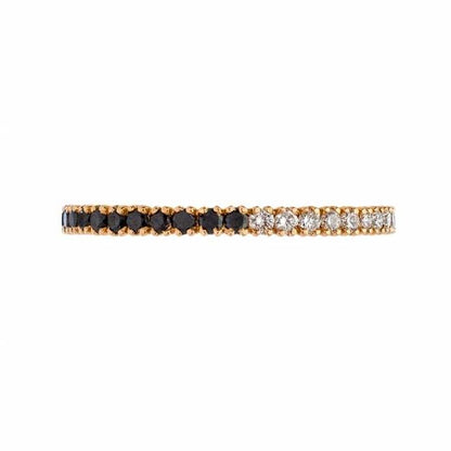 White & Black Diamond Band