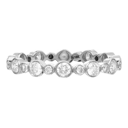  White Gold Band