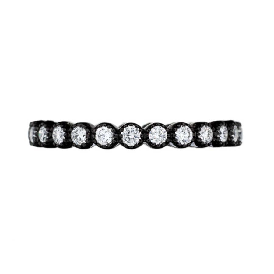 Black Rhodium Diamond Band