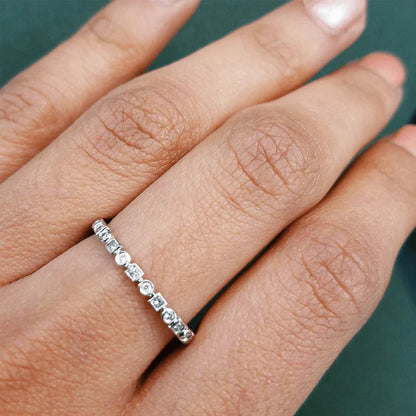 Round Diamond Band