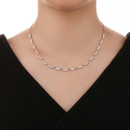 Half Line Necklace