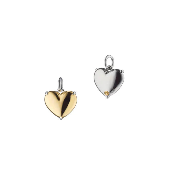 Heart Two-Tone Charm