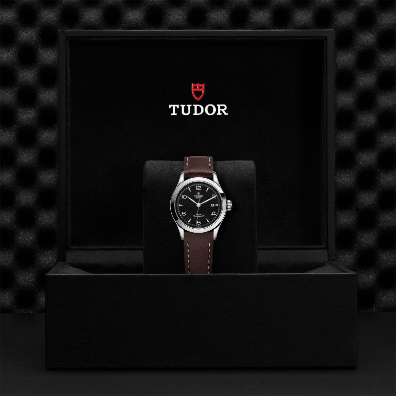 tudor, brown leather watch strap